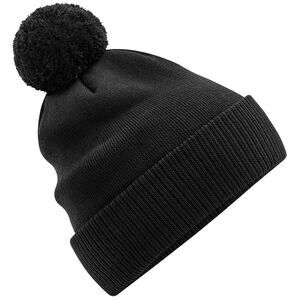 Beechfield Unisex Adult Snowstar Cotton Beanie / Black